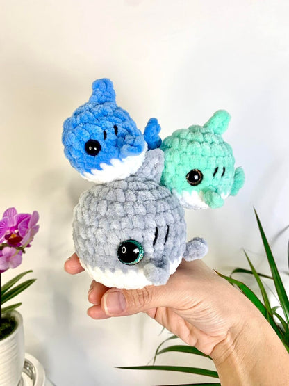 Porte-clés requin Les mailles calines