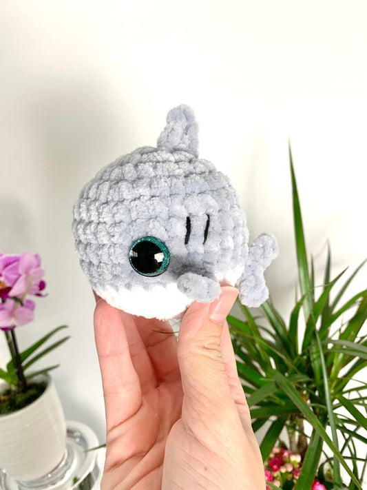 Porte-clés requin Les mailles calines