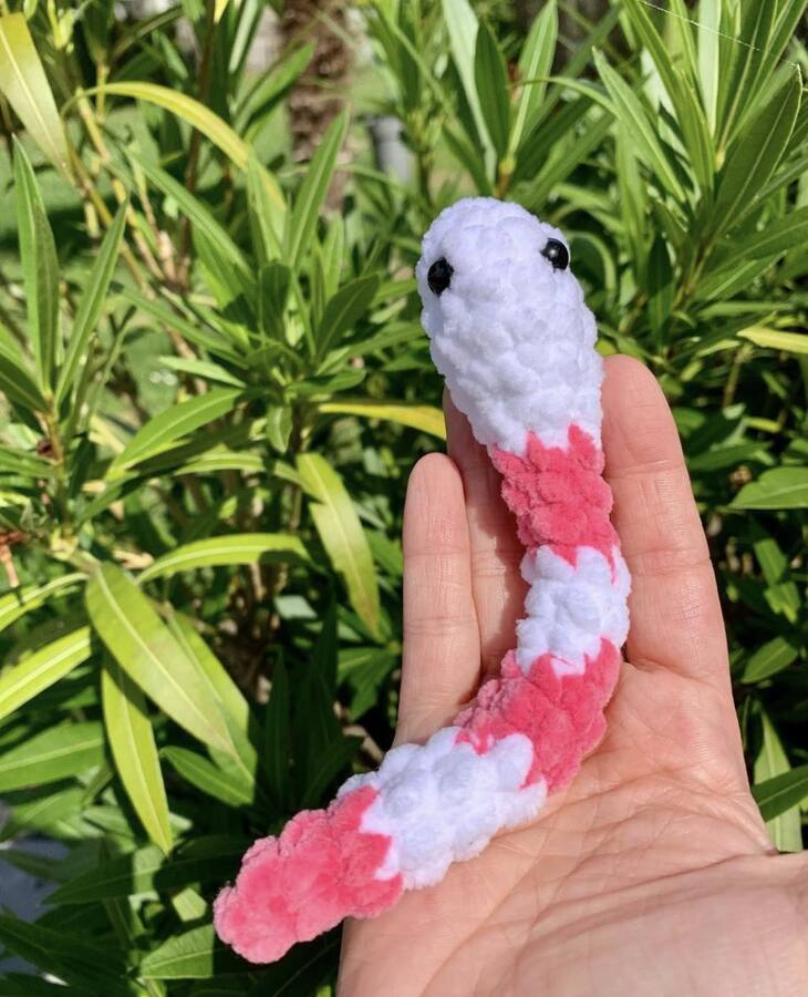 Porte-clés serpent - Les Mailles Calines