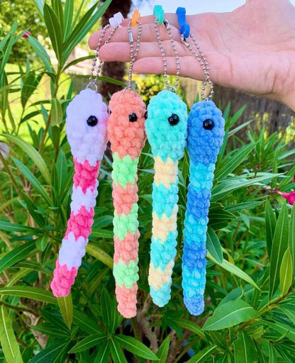 Porte-clés serpent - Les Mailles Calines