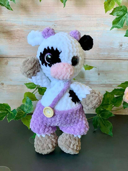 Vache salopette Les mailles calines