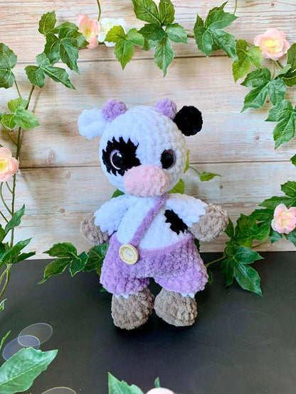 Vache salopette Les mailles calines