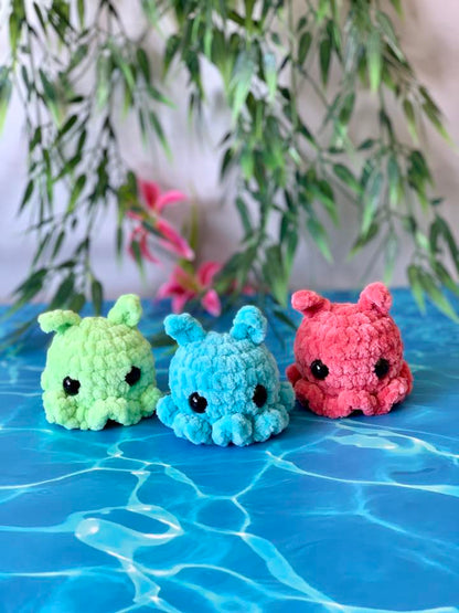 Porte-clés pieuvre jackflap Les mailles calines